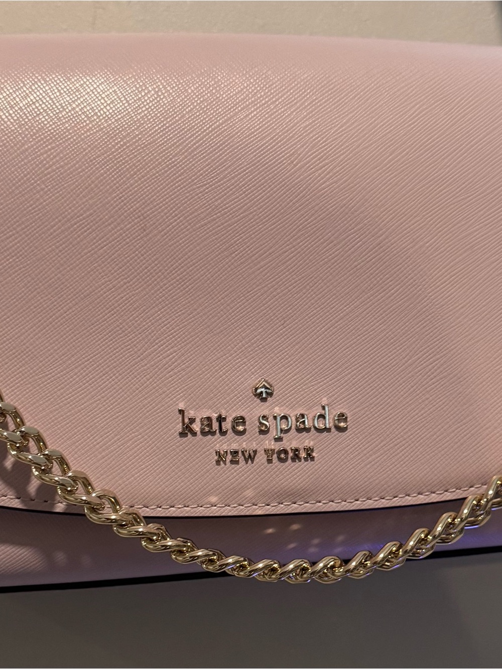 kate spade New York Lavender Chain Crossbody Bag